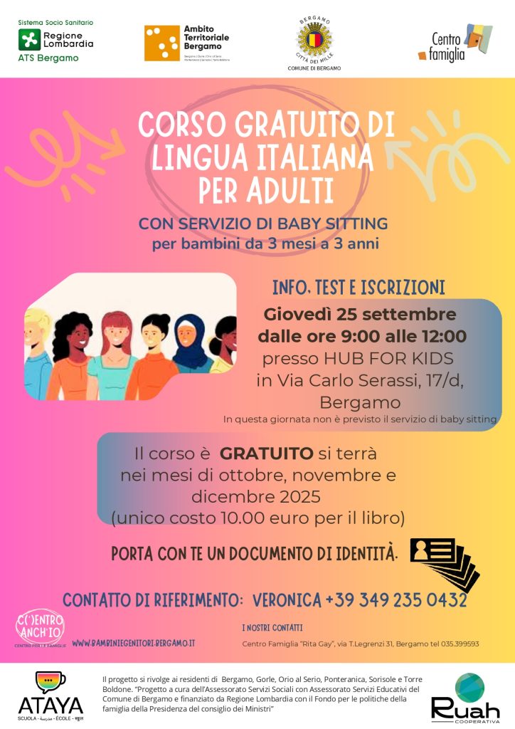 corso italiano gratuito settembre 2025 page 0001 - Scuola Ataya